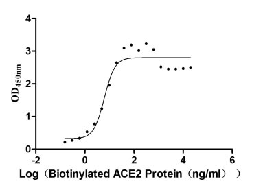 Функциональный ИФА: связывание SARS-CoV-2-S1-RBD с биотинилированным ACE2